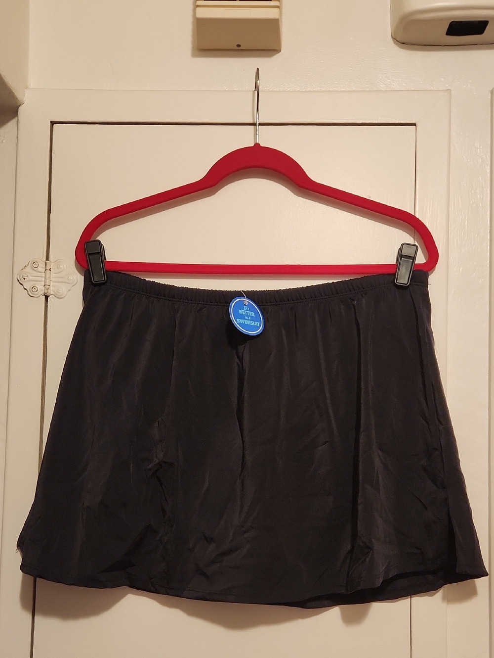 🔥Swimsuits For All Black Swim Skirt with Elastic Waist